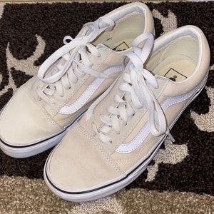 Off white colored vans